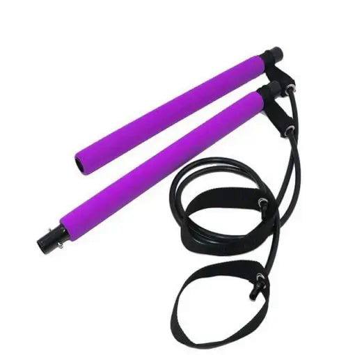 Yoga Resistance Bands Pilates Stick Bodybuilding