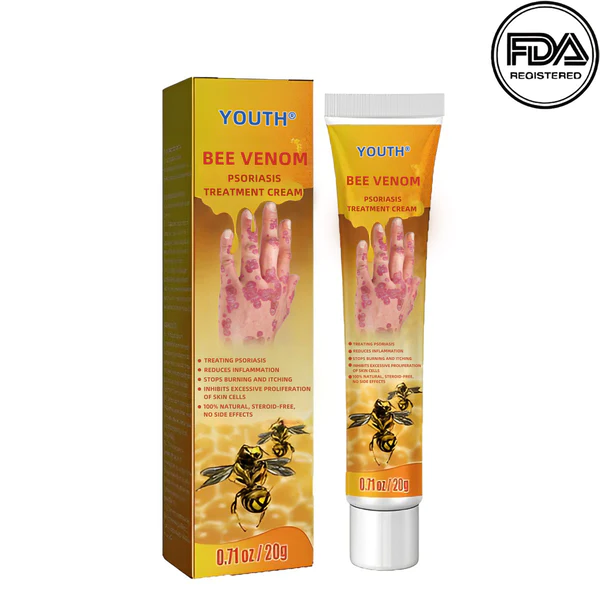 YouthŽ Bee Venom Psoriasis Treatment Cream