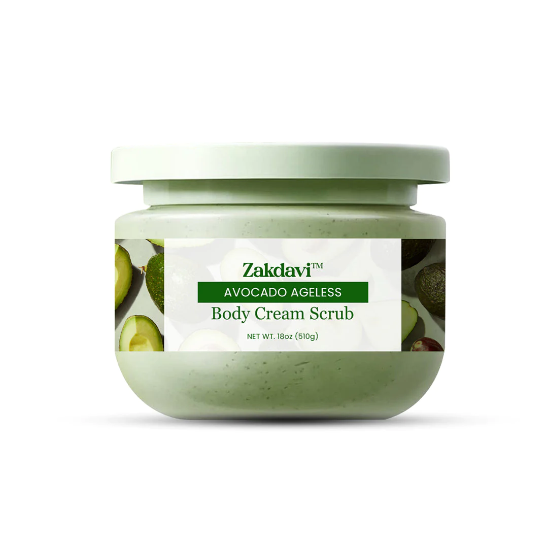 Zakdaviď¸ Avocado Ageless Body Cream Scrub