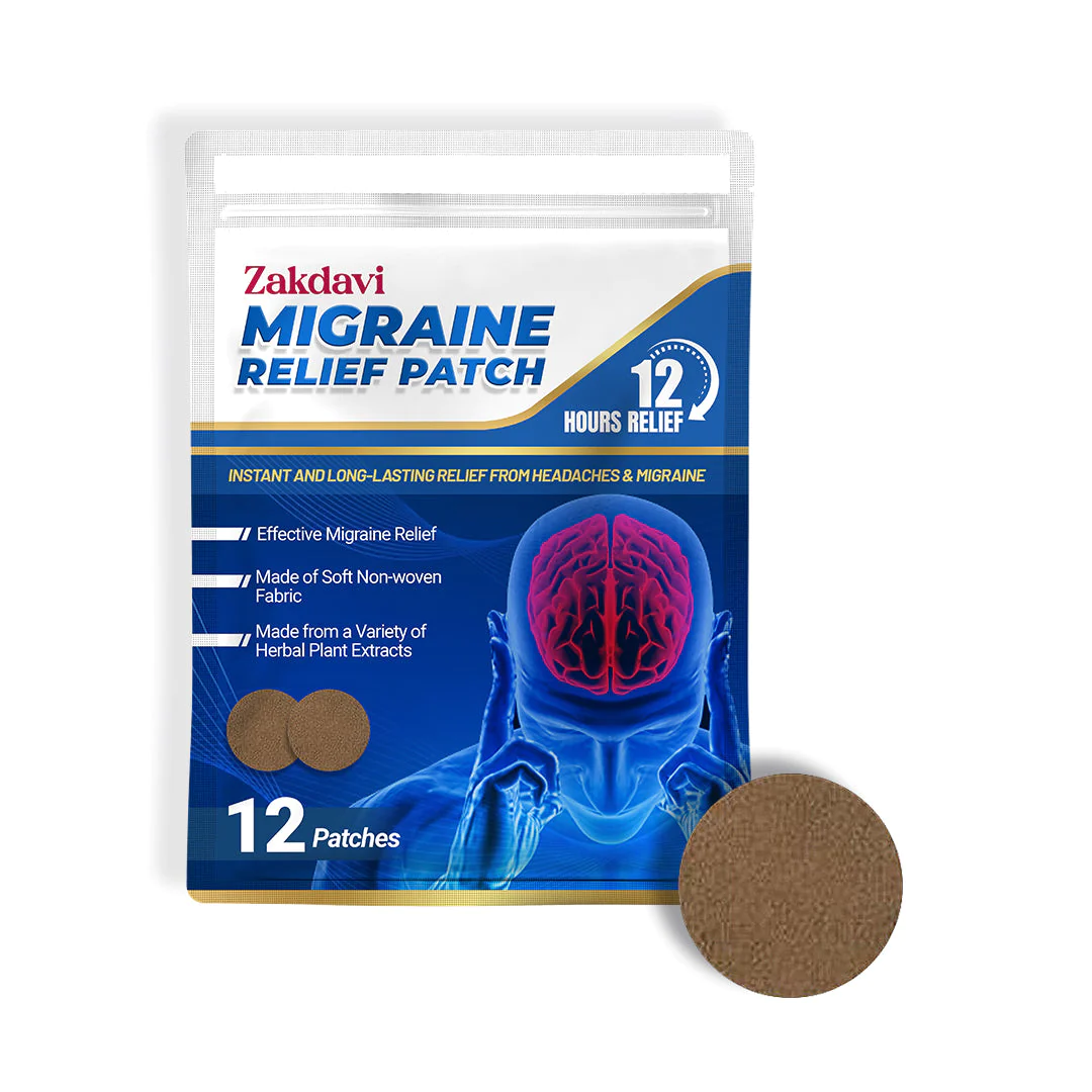 Zakdavi Migraine Relief Patch