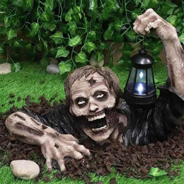 Zombie Statue Halloween Decoration