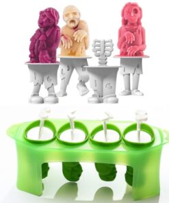 Halloween Zombies Ice Pop Molds