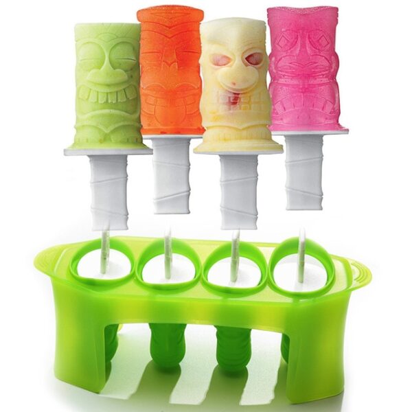 Halloween Zombies Ice Pop Molds