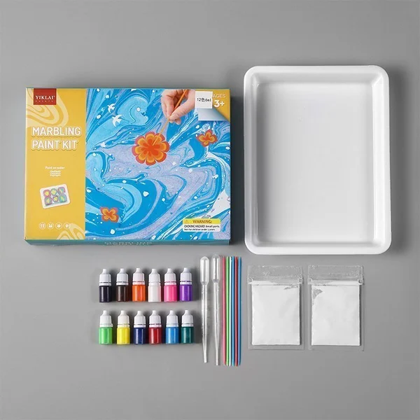 DIY Water Marbling Paint Art Kit