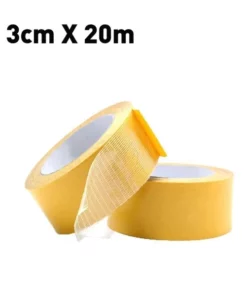 Strong Adhesive Double-sided Fiberglass Mesh Tape