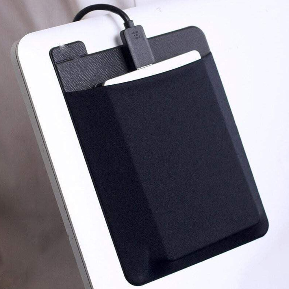 Adhesive Pocket Laptop Storage for External Hard Drives & Pens