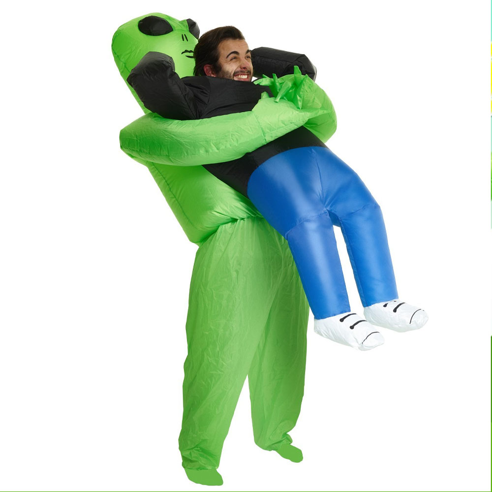 Alien Carrying Human Costume