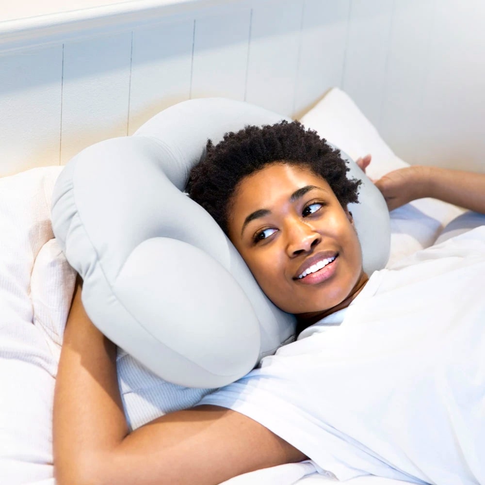 All-Round Egg-shaped Micro Airball 3D Cloud Pillow