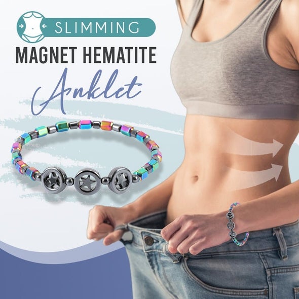 Slimming Magnet Hematite Anklet