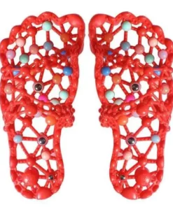 Massage Pellet Acupressure Slippers