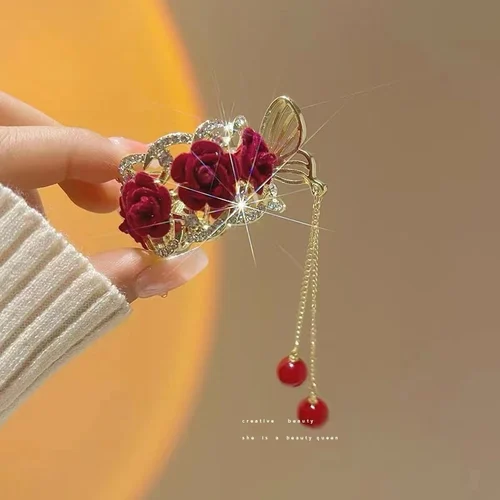 Vintage Rose Hairpins