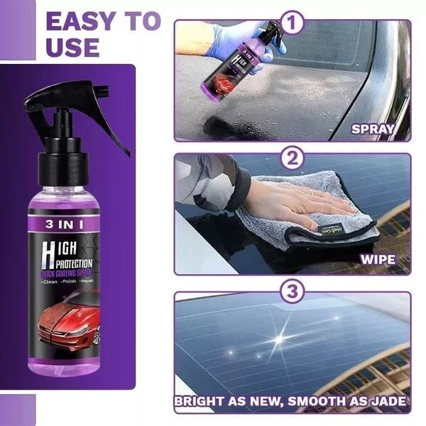 3 in 1 Ceramic Car Coating Spray