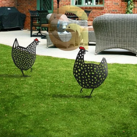 Chicken Art Of Garden