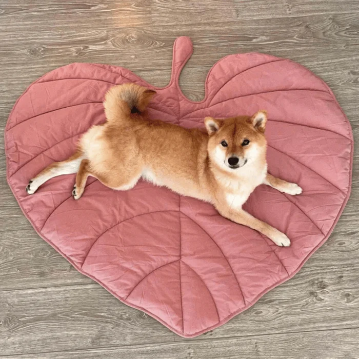 Leaf Shape Dog Blanket