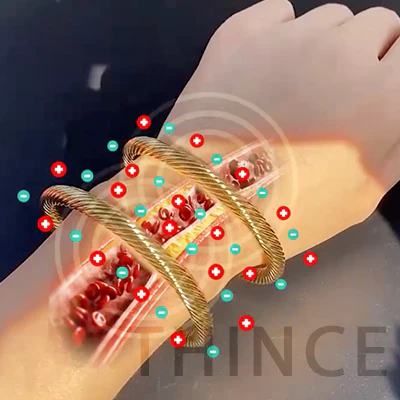 THINCE NeoION Wire Bangle