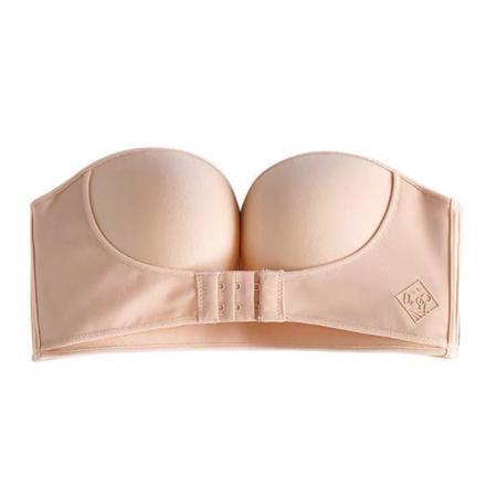 Strapless Front Buckle Lift Bra