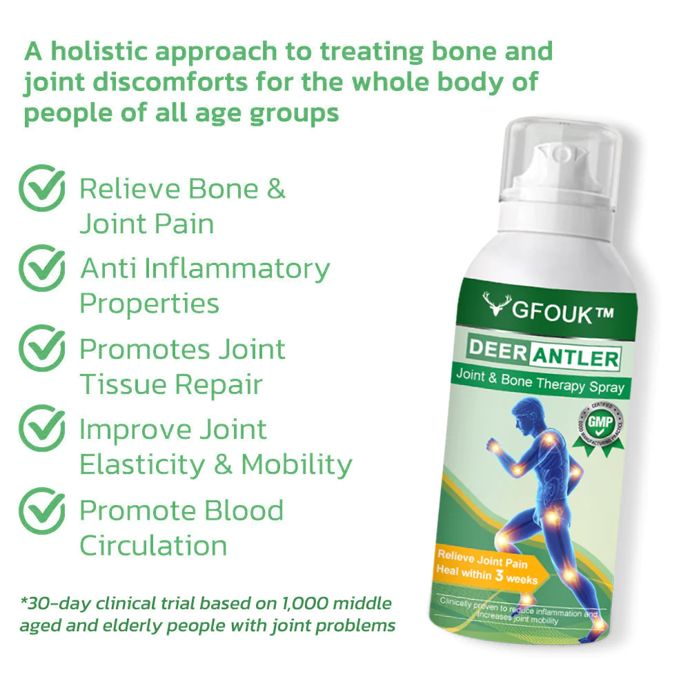 GFOUK DeerAntler Joint and Bone Therapy Spray