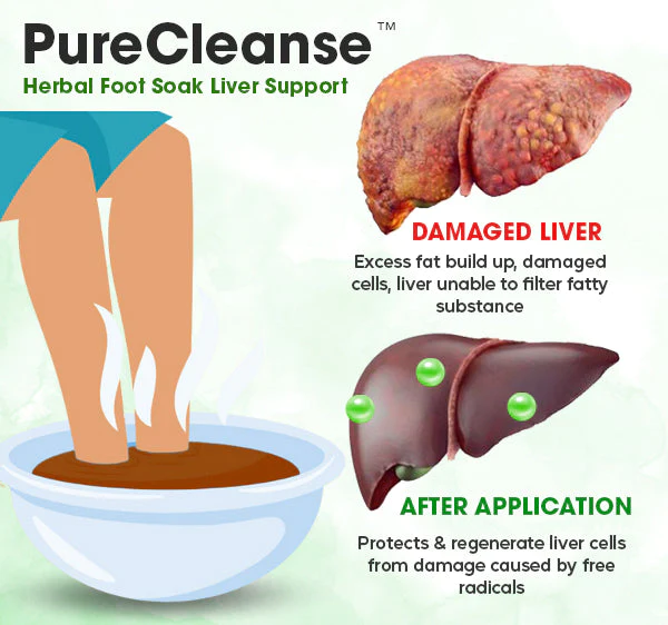 PureCleanse Herbal Foot Soak Liver Support (10 Bags)