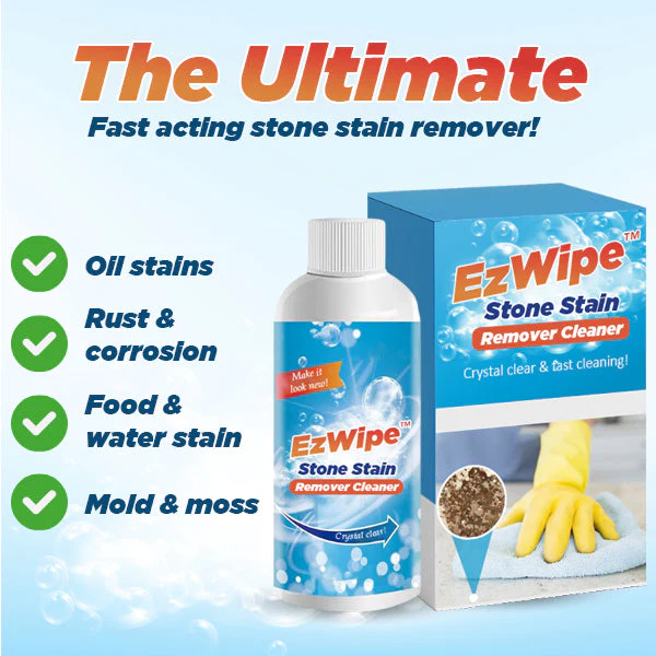 EzWipe Stone Stain Remover Cleaner