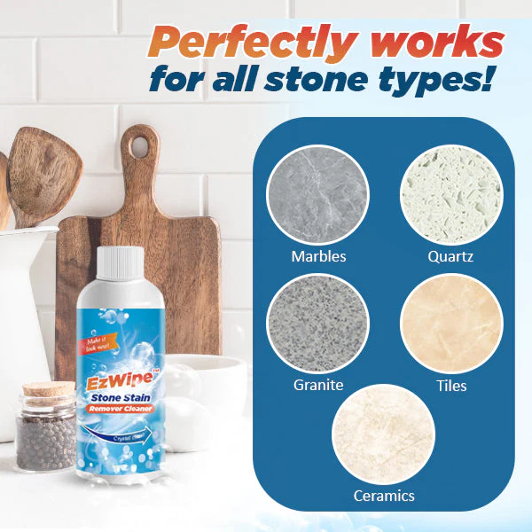 EzWipe Stone Stain Remover Cleaner