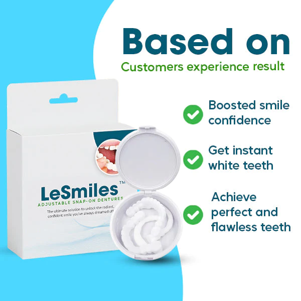 LeSmiles Adjustable Snap-On Dentures