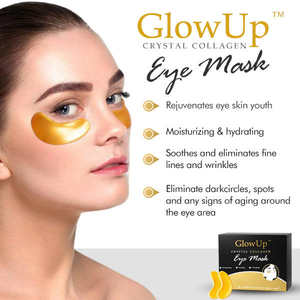 GlowUp Crystal Collagen Eye Mask