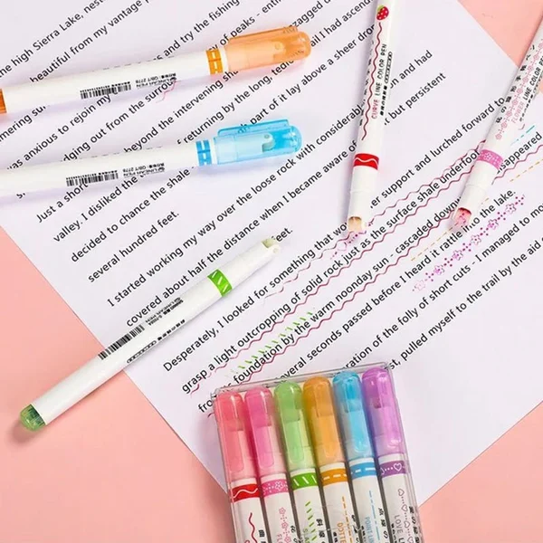 Curve Highlighter Pens