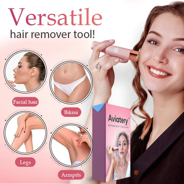 Aviatery Portable Body Hair Shaver