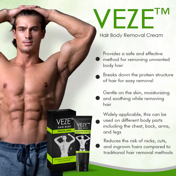 VEZE Hair Body Removal Cream