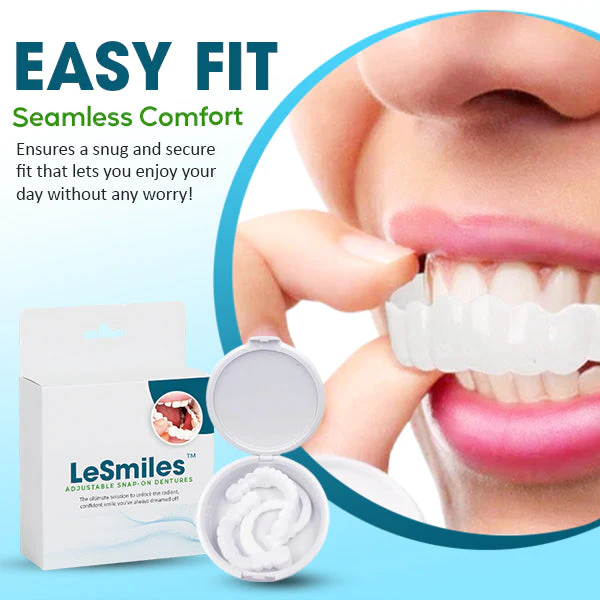 LeSmiles Adjustable Snap-On Dentures