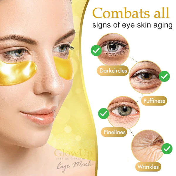 GlowUp Crystal Collagen Eye Mask