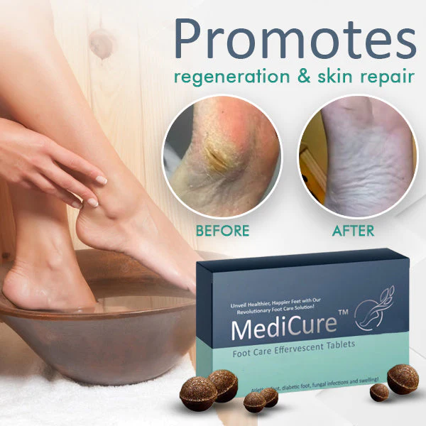 MediCure Foot Care Effervescent Tablets