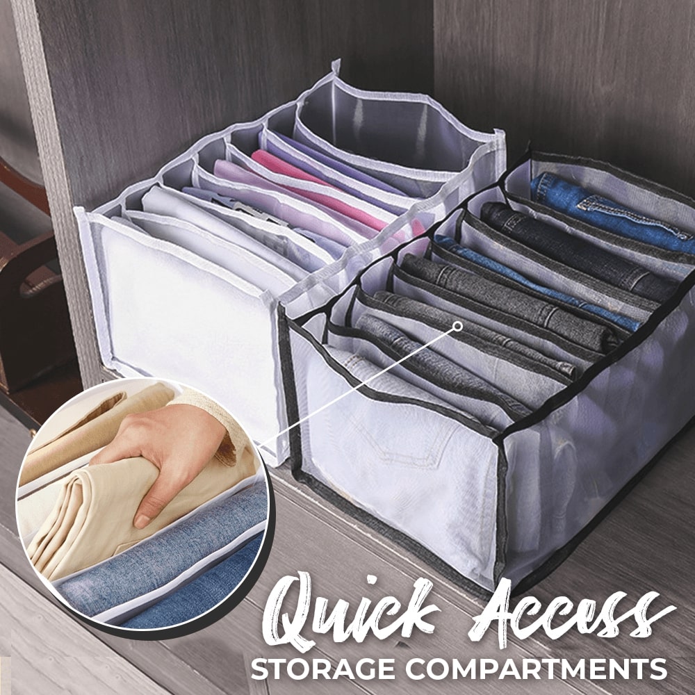 Multifunctional Foldable Closet Organizer (2pcs)