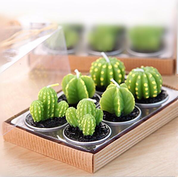 Mini Cactus Candles