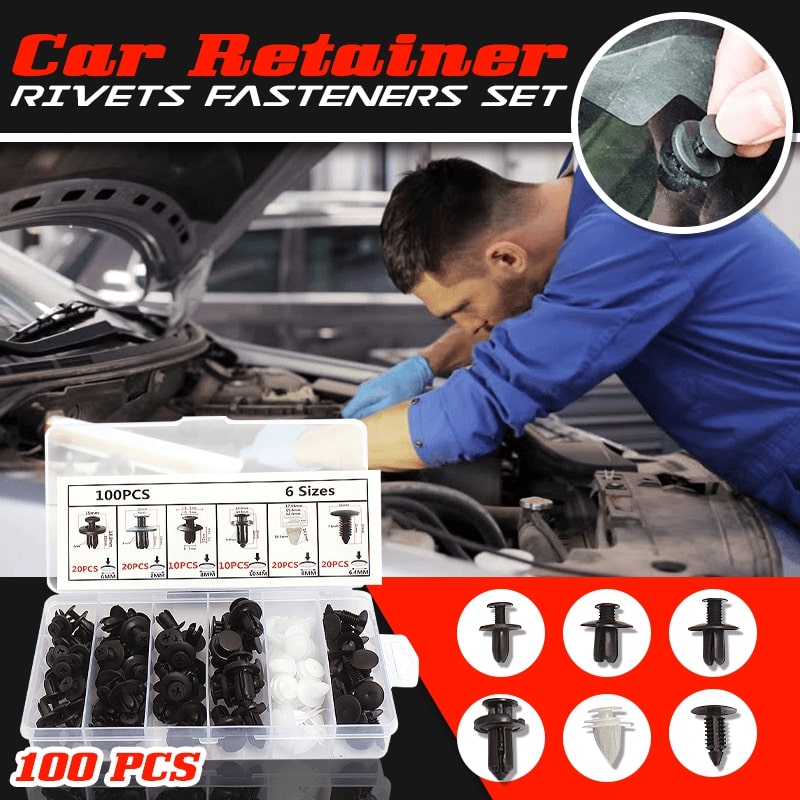 Car Retainer Rivets Fasteners Set