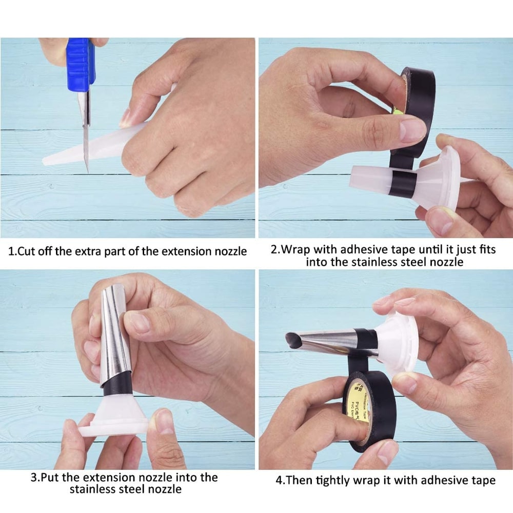 Caulking Nozzle Applicator Tool Kit