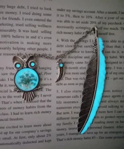 Handmade Glowing Bookmark