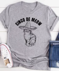 Cinco De Meow T-Shirt