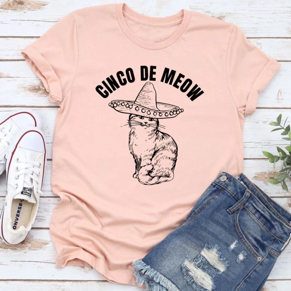 Cinco De Meow T-Shirt