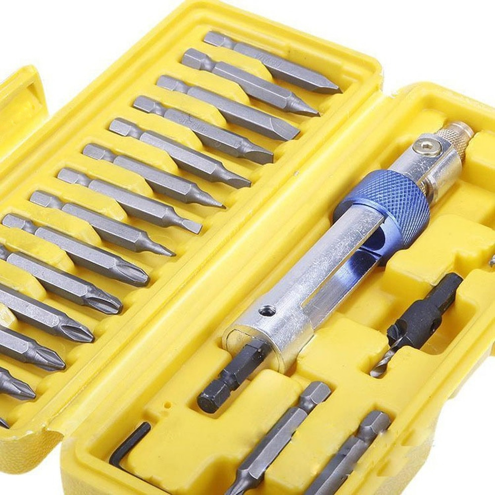 Complete 20 Piece Drill Flip Drive Set Kit