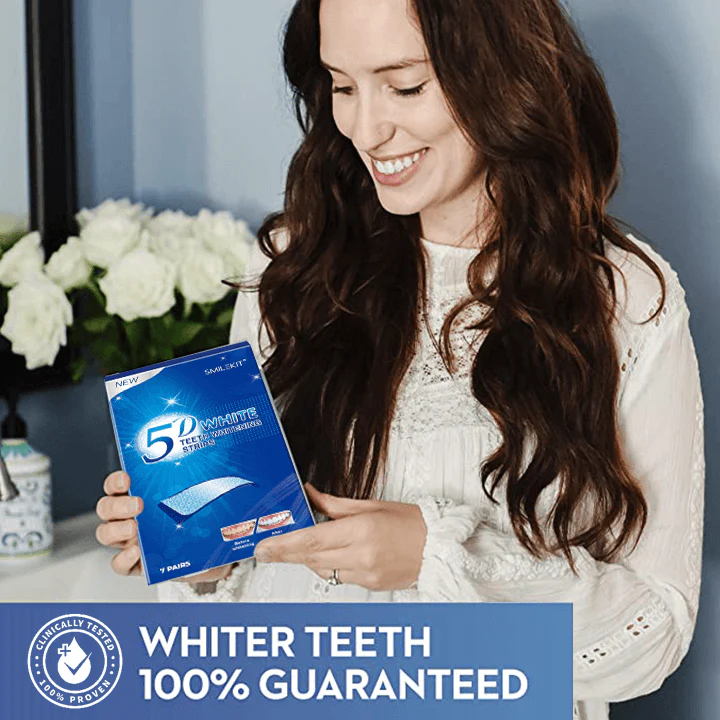 SMILEKITŽ 5D Teeth Whitening Strips