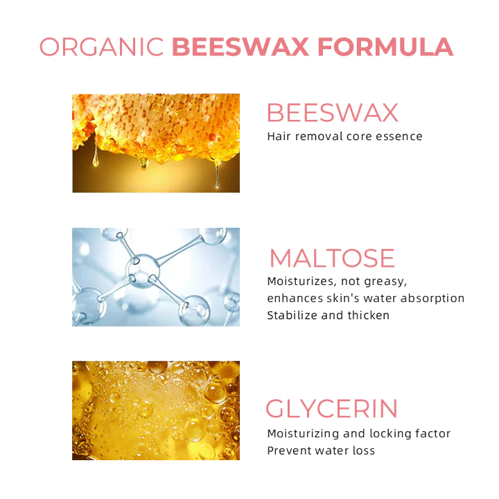 Gentle Beeswax Hair Removal Mousse