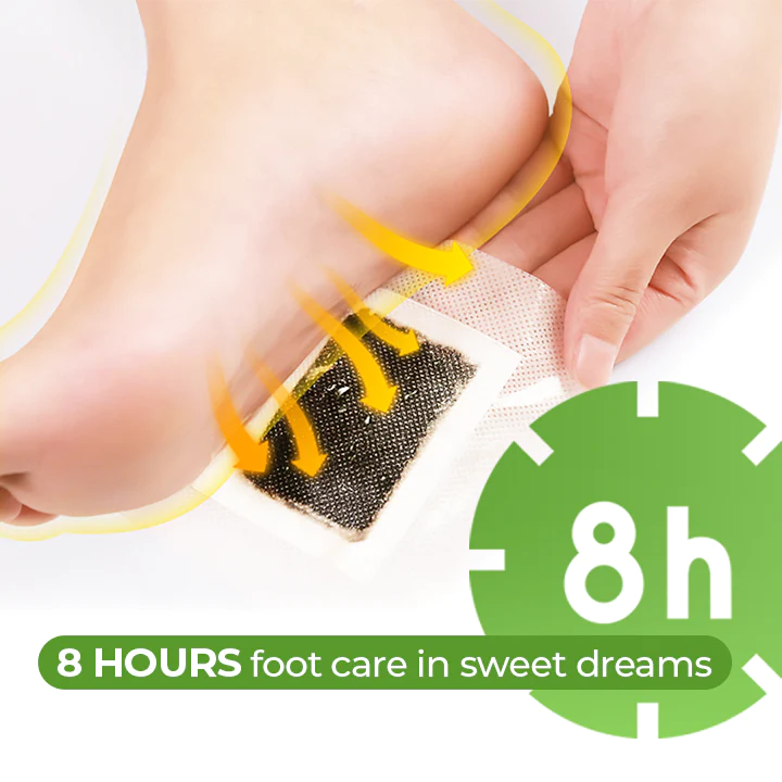 SEFUDUN Natural Bamboo Charcoal Health Foot Patch