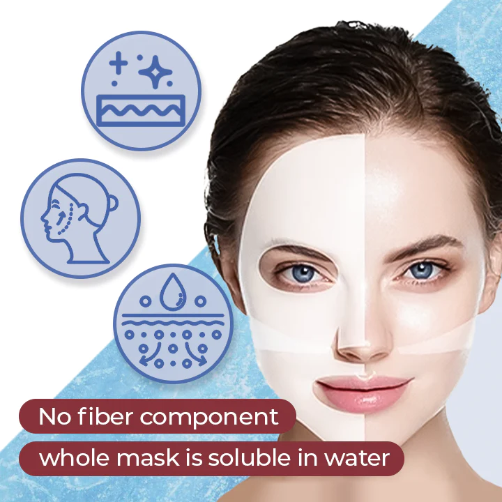 Skinetic Glacial Water-Soluble Collagen Hydrogel Mask