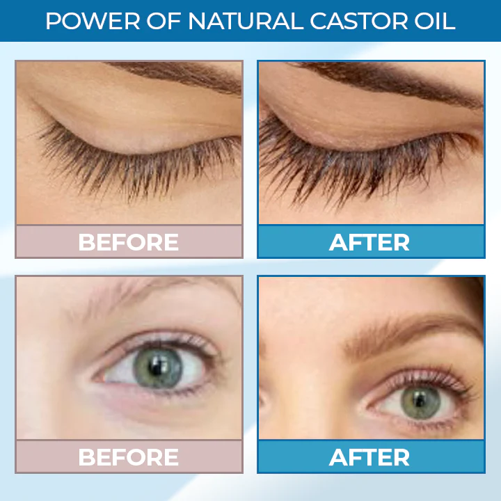 LANTHOME Natural Castor Eyelashes Growth Essential Oil