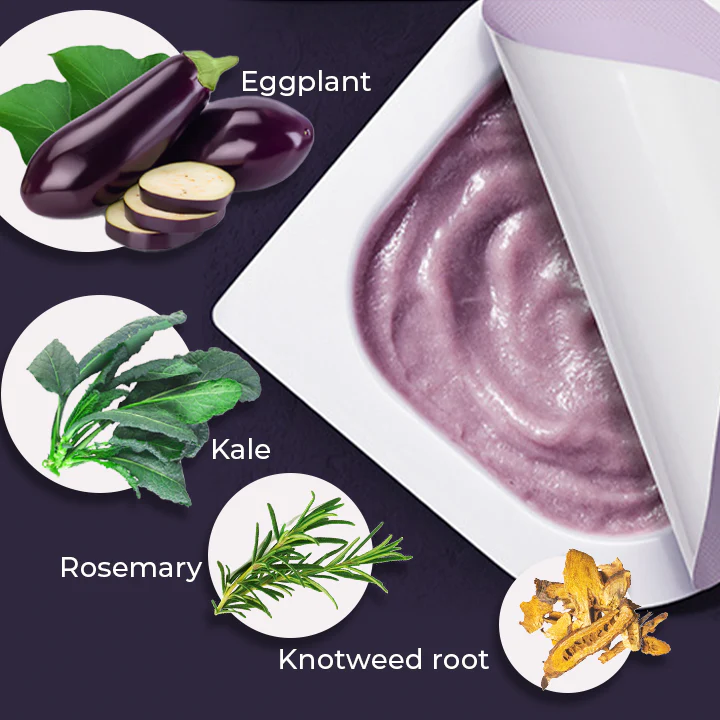 Skinetic Single-Packaged Eggplants Mud Mask