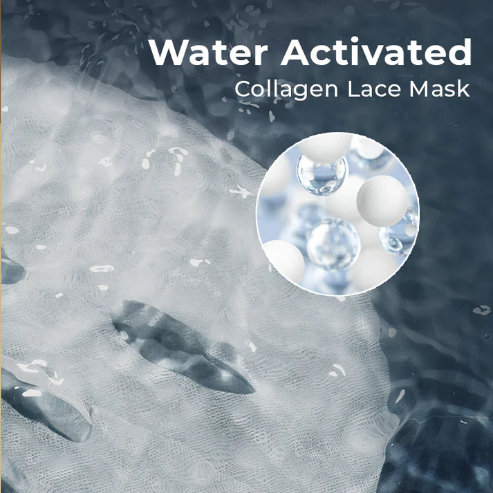 Clinical Golden Collagen Lace Silk Mask