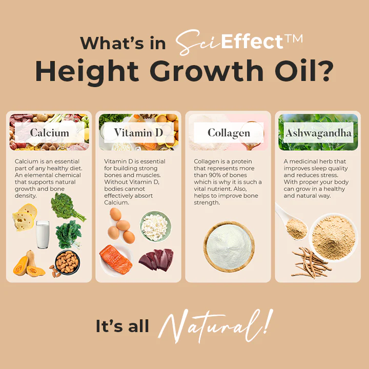 Sci-Effect Height Growth Foot Oil