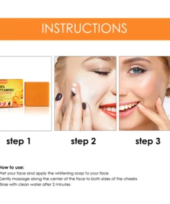 Oveallgo Vitamin C Whitening Soap