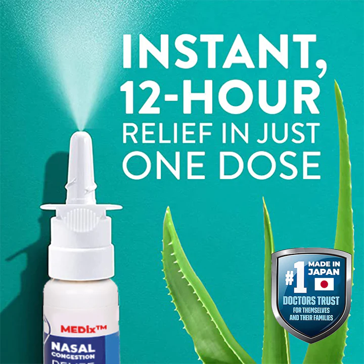 MEDix Japanese Nasal Congestion Relief Spray